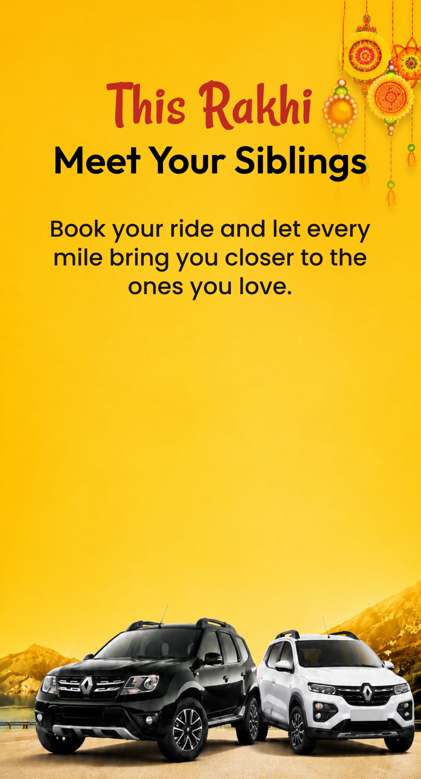 Home banner raksha bandhan bharatselfdrive cars