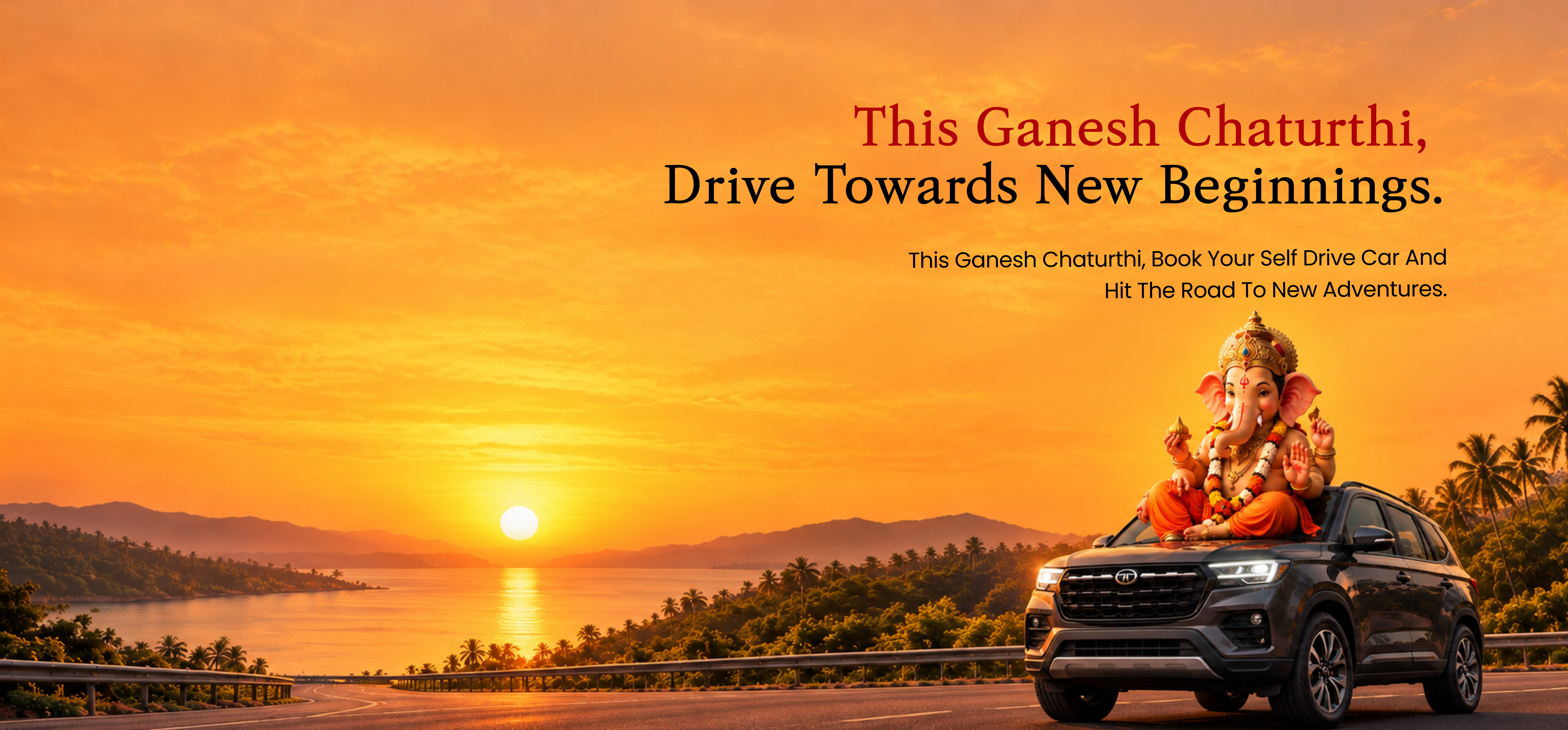 Bharat Self Drive promotional banner